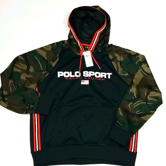 Polo Ralph Lauren Other - Polo Ralph Lauren Polo Sport Camo Hoodie